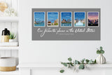 Travel Prints Collage | Travel Posters Collage | Birthday Gift | Mothers Day gift | Honeymoon gift | Wedding gift NQ Media Designs