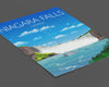 Niagara Falls Travel Poster, Travel Print of Niagara Falls, Niagara Falls, Ontario, Canada