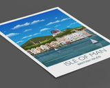 Isle of Man Travel Poster, Travel Print of Isle of Man, Isle of Man, British Isles NQ Media Designs