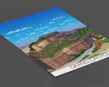 Grand Canyon Travel Poster, Travel Print of Grand Canyon, Grand Canyon, Arizona, USA NQ Media Designs