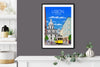 Lisbon Travel Print, Travel Poster of Lisbon, Lisbon Portugal