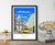 Lisbon Travel Poster, Travel Print of Lisbon, Lisbon, Portugal