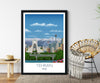 Tehran Travel Print of Tehran, Travel Poster of Tehran, Iran NQ Media Designs