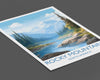Rocky Mountains Poster, Travel Print of Rocky Mountains, North America, USA, Canada, Travel Gift