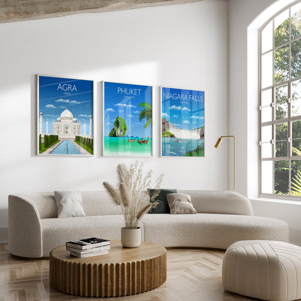 Riva Del Garda Travel Poster Wall Art, Travel Print of Riva Del Garda , Riva Del GardaArt Lovers Gift, Italy, Italian Lakes Art Gift