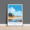 Holkham Beach Travel Print, Travel Poster of Holkham Beach, Norfolk, England, Norfolk Art, Norfolk Gift, Wall Art Print