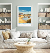 Wells Next the Sea Travel Print, Travel Poster of Wells Next the Sea, Norfolk, England, Norfolk Art, Norfolk Gift, Wall Art Print NQ Media Designs