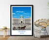Vienna Travel Poster, Travel Print of Vienna, Vienna Poster, Austria, Vienna Travel Gift, Hofburg Gift