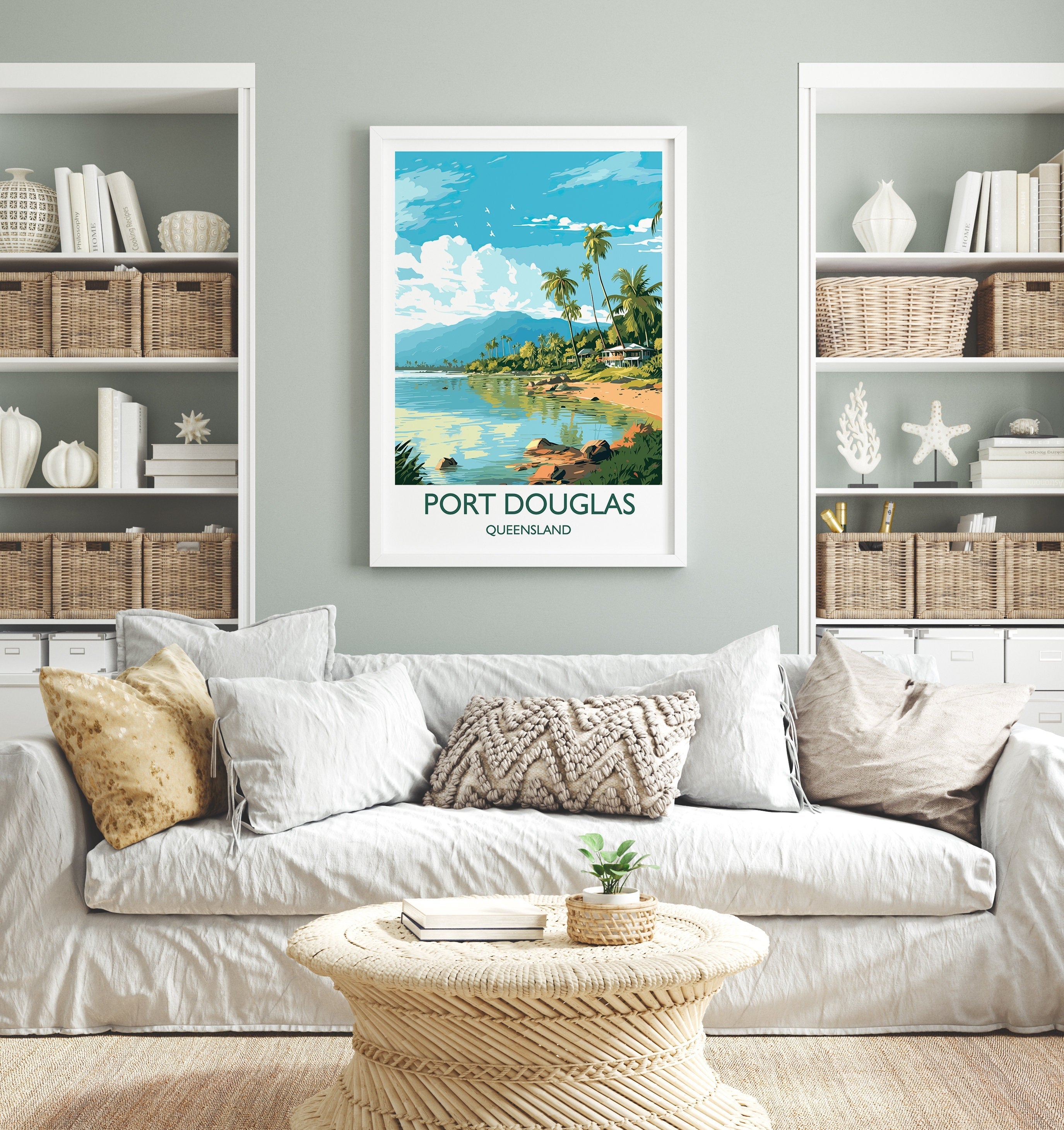 Port Douglas Poster, Travel Print of Port Douglas, Queensland, Australia, Travel Gift NQ Media Designs