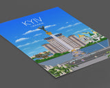 Kyiv Travel Poster, Kyiv Ukraine Travel Print, Kyiv Poster, Ukraine Wall Art Print, Travel Gift, Kyiv Gift NQ Media Designs