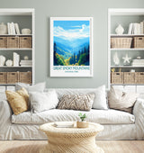 Great Smoky Mountains Poster, Travel Print of Great Smoky Mountains, National Park, USA, Travel Gift NQ Media Designs