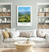 Napa Valley Travel Poster, Travel Print of Napa Valley, California, USA Gift, Wall Art Print