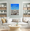 Vienna Travel Poster, Vienna Travel Print, Hofburg Poster, Austria Wall Art Print, Travel Gift, Vienna Gift