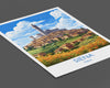 Siena Travel Print, Travel Poster of Siena, Italy, Siena Art, Siena Gift, Wall Art Print