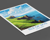 Isle of Skye Poster, Travel Print of Isle of Skye, Scotland, UK, Travel Gift NQ Media Designs