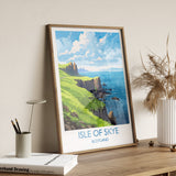 Isle of Skye Poster, Travel Print of Isle of Skye, Scotland, UK, Travel Gift NQ Media Designs