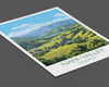Napa Valley Travel Poster, Travel Print of Napa Valley, California, USA Gift, Wall Art Print