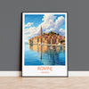 Rovinj Travel Print, Travel Poster of Rovinj, Croatia, Rovinj Art, Rovinj Gift, Wall Art Print NQ Media Designs