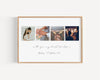 Personalised Printed Wedding Photo Collage | Wedding Photo Print | Anniversary gift | Family Portrait | Family Photo | NQ Media Designs