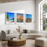 Sofia Travel Poster, Travel Print of Sofia, Bulgaria, Sofia Cityscape, St Alexander Nevsky Cathedral, Sofia Gift NQ Media Designs
