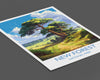 New Forest Travel Print, Travel Poster of New Forest, England, New Forest Art, New Forest Gift, Wall Art Print