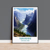 Nahanni National Park Poster, Travel Print of Nahanni National Park, National Park, Canada, Travel Gift NQ Media Designs