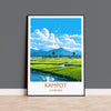 Kampot Travel Print, Travel Poster of Kampot, Cambodia, Kampot Gift, Cambodia Gift, Wall Art Print NQ Media Designs