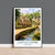 Castle Combe Travel Poster, Travel Print of Castle Combe, England, Cotswolds Art, Cotswolds Gift, Wall Art Print