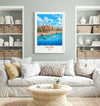 Palma Travel Print, Travel Poster of Palma, Spain, Palma Art, Palma Gift, Wall Art Print