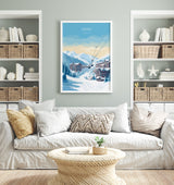 Aspen Travel Print, Travel Poster of Aspen, Aspen Gift, Colorado Art, Aspen Wall Art Print NQ Media Designs