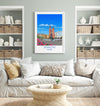 Krakow Travel Poster, Travel Print of Krakow, Poland, Krakow Gift, Poland Wall Art