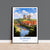 Durham Travel Print, Travel Poster of Durham, County Durham, England, Durham Art, Durham Gift, Wall Art Print