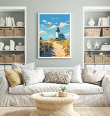 Cape Cod Poster, Travel Print of Cape Cod, Massachusetts, USA, Cape Cod Gift, Cape Cod Art, Travel Gift NQ Media Designs