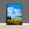Kielder Water Travel Print, Travel Poster of Kielder Water, Kielder Water Reservoir, Kielder Water Art, Northumberland Gift
