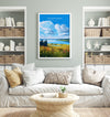 Kielder Water Travel Print, Travel Poster of Kielder Water, Kielder Water Reservoir, Kielder Water Art, Northumberland Gift