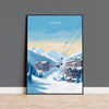 Aspen Travel Print, Travel Poster of Aspen, Aspen Gift, Colorado Art, Aspen Wall Art Print NQ Media Designs