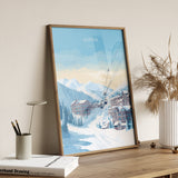 Aspen Travel Print, Travel Poster of Aspen, Aspen Gift, Colorado Art, Aspen Wall Art Print NQ Media Designs