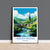 Hebden Bridge Travel Print, Travel Poster of Hebden Bridge, Hebden Bridge, Hebden Bridge Gift, Yorkshire Art,