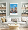 Camden Travel Poster, Travel Print of Camden, London Poster, Camden Gift, Camden Art, London Art UK Travel Gift
