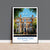 Kensington Travel Poster, Travel Print of Kensington, London Poster, Kensington Gift, Kensington Art, London Art UK Travel Gift