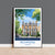 Richmond Travel Poster, Travel Print of Richmond, London Poster, Richmond Gift, Richmond Art, London Art UK Travel Gift