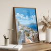 Bodrum Travel Poster, Travel Print of Bodrum, Turkey Poster, Bodrum Gift, Bodrum Art, Turkey Art