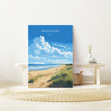 Brancaster Beach Poster, Travel Print of Brancaster, Norfolk Gift, England, Norfolk Art, Brancaster Beach Gift, Wall Art Print NQ Media Designs