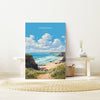 Cornwall Travel Print, Travel Poster of Cornwall, England, Cornwall Art, Cornwall Gift, Wall Art Print