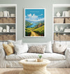 Douro Valley Print, Travel Poster of Douro Valley, Spain, Wine Region Art, Douro Valley Gift, Wall Art Print
