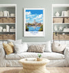 Helsinki Print, Travel Poster of Helsinki, Finland, Helsinki Art Gift, Finland Gift Art, Landscape Wall Art Print