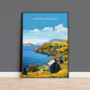 Newfoundland Poster, Travel Print of Newfoundland, Canada, Newfoundland Art Gift, Travel Gift NQ Media Designs