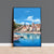 Hvar Travel Poster, Travel Print of Hvar, Croatia, Hvar Art, Hvar Gift, Wall Art Print