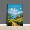Douro Valley Print, Travel Poster of Douro Valley, Spain, Wine Region Art, Douro Valley Gift, Wall Art Print
