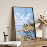 Nova Scotia Print, Travel Poster of Nova Scotia, Nova Scotia Gift, Canada Art Gift, Travel Gift NQ Media Designs